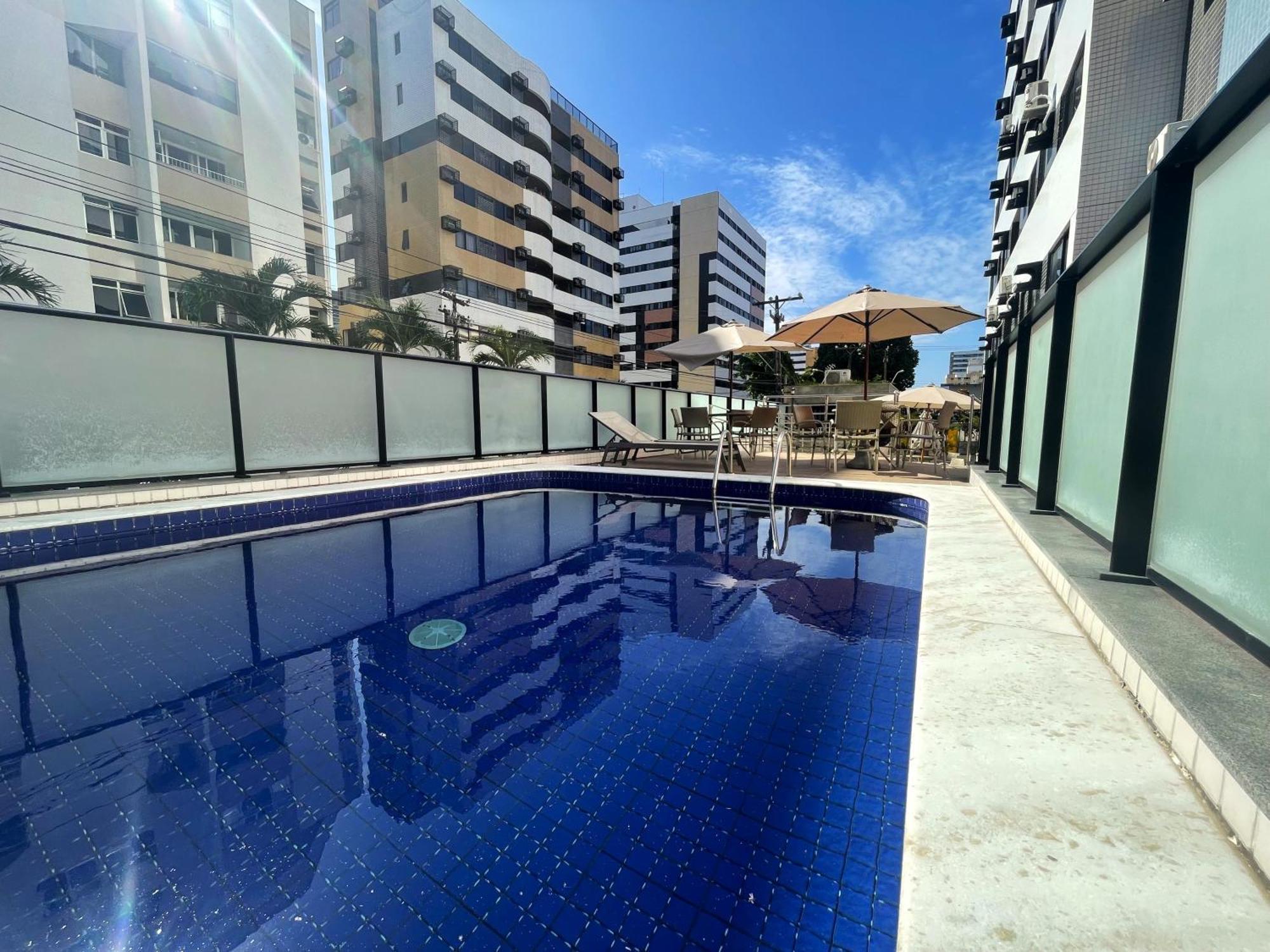 Apto 250M Da Praia Em Ponta Verde I Piscina I Garagem 709 Maceio  Ngoại thất bức ảnh