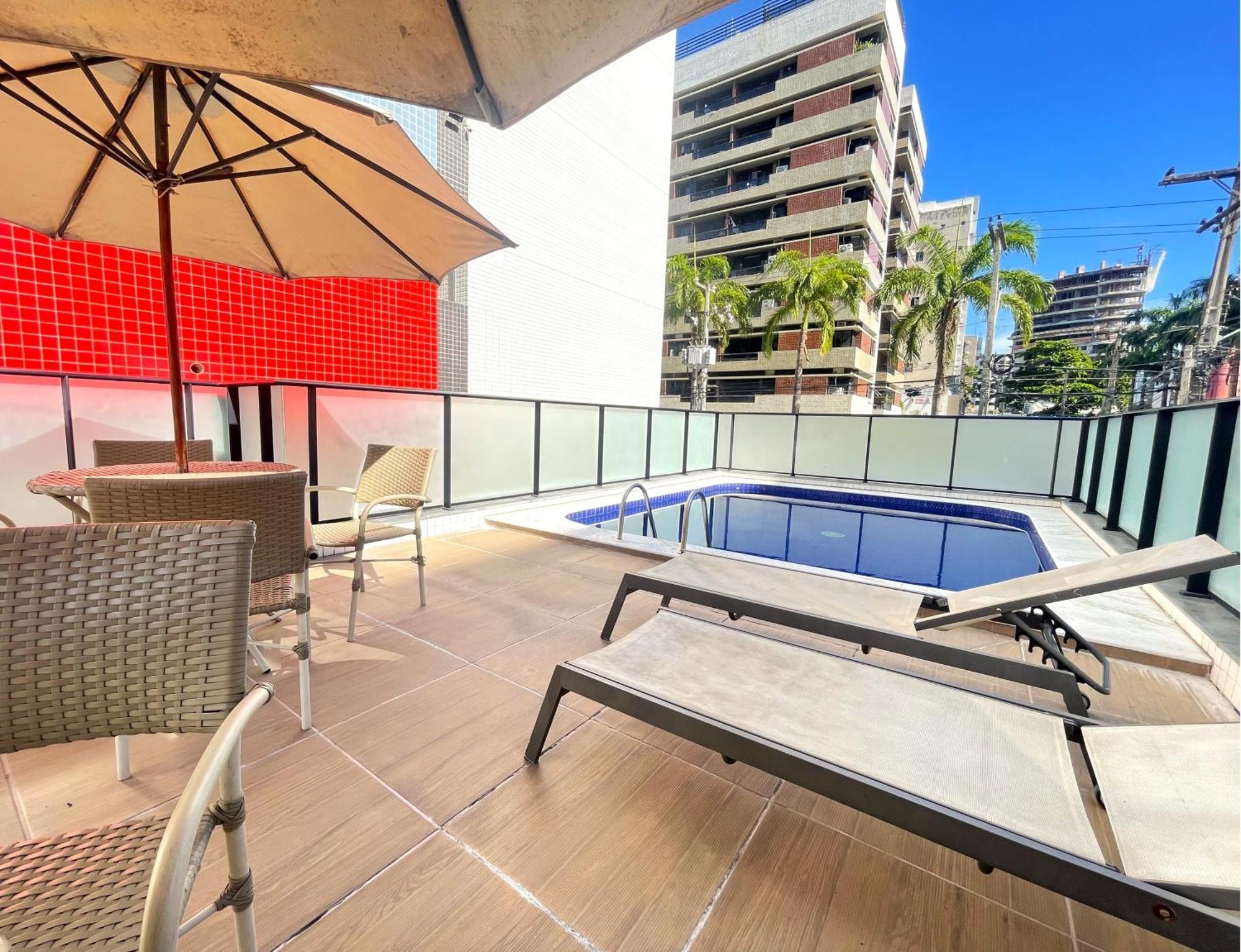 Apto 250M Da Praia Em Ponta Verde I Piscina I Garagem 709 Maceio  Ngoại thất bức ảnh