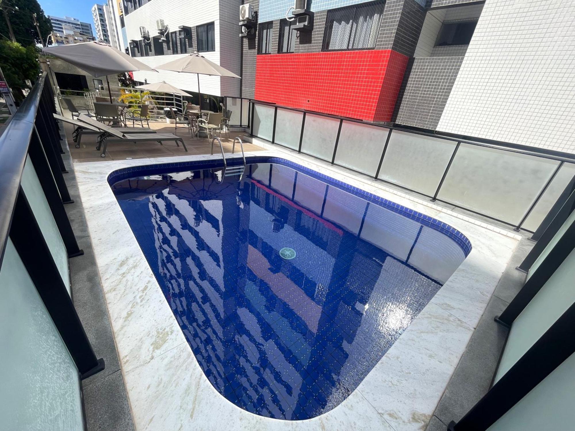 Apto 250M Da Praia Em Ponta Verde I Piscina I Garagem 709 Maceio  Ngoại thất bức ảnh
